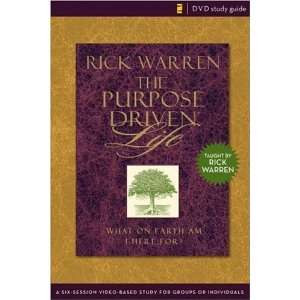  Purpose Driven® Life DVD Study Guide: A Six Session Video 