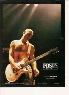 Chris Haskett Rollins Band PRS Guitar Picture Photo AD  