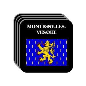 Franche Comte   MONTIGNY LES VESOUL Set of 4 Mini Mousepad Coasters