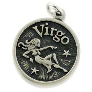  Sterling Silver Vertigo & Pratical Zodiac Pendant 