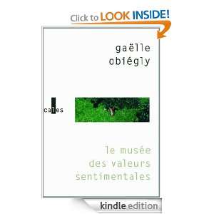 Le musée des valeurs sentimentales (VERTICALES) (French Edition 