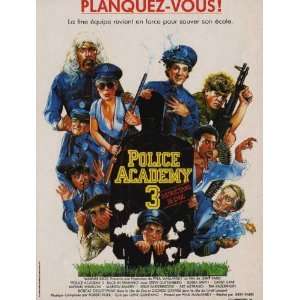  Police Academy 3 Back in Training Poster Movie French (11 