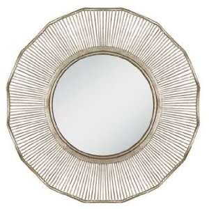    Sunrays Antique Silver 32 Wide Wall Mirror
