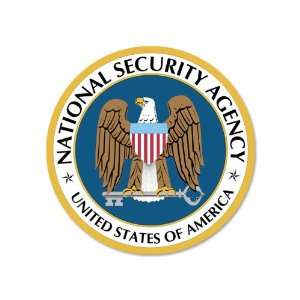  NSA National Security Agency Seal Sticker 
