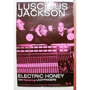 Luscious Jackson Promo Poster different color