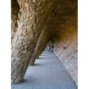 Parque De Guell, a Playful and Heavily Visited Gaudi Creation 
