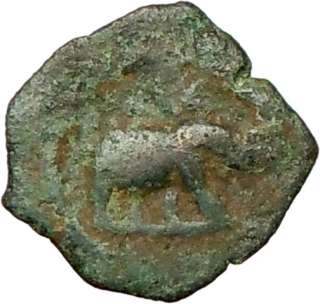  Authentic Ancient Roman Coin of ALEXANDRIA Egypt with ELEPHANT  