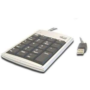    Selected USB Numeric Keypad Slvr/Blk By Adesso Inc.: Electronics