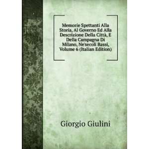   , Nesecoli Bassi, Volume 6 (Italian Edition) Giorgio Giulini Books