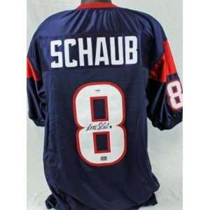 Matt Schaub Autographed Uniform   Autographed NFL Jerseys