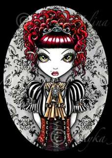 Victorian Gothic Fairy OOAK ACEO Couture Art Annie  