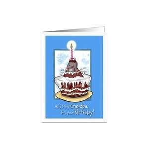 Holy Moly Grandpa, Mole Birthday, Card