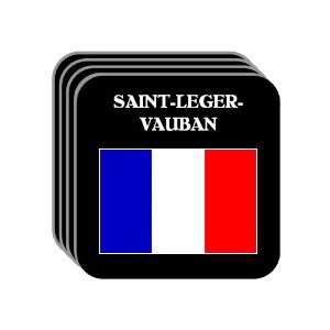  France   SAINT LEGER VAUBAN Set of 4 Mini Mousepad 