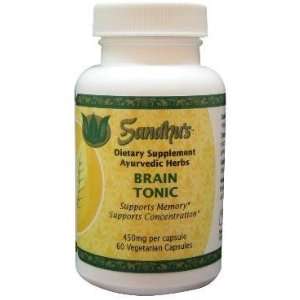 Sandhus Brain Tonic Vegetarian Capsules 60 ct. Health 