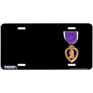  352 Purple Heart Medal Purple Heart Airbrushed License 