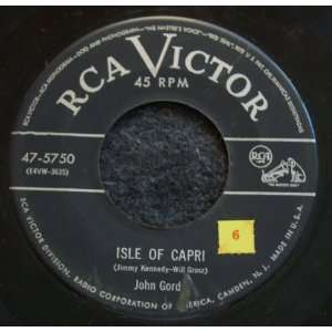  Bye Bye Blues / Isle of Capri John Gordy Music