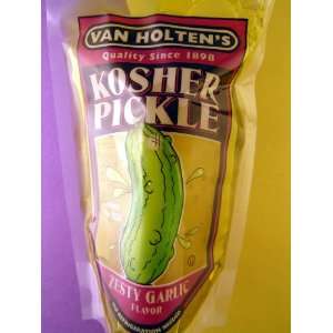 Van Holtens Pickle In A Pouch Large Kosher Pickles  