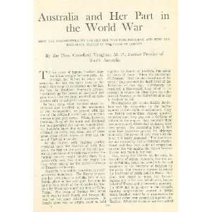   World War I Australian Light Horse H M A S Brisbane 