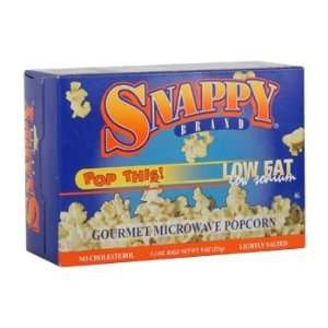 12/3 Pack Snappy Low Fat Microwave Popcorn  Grocery 