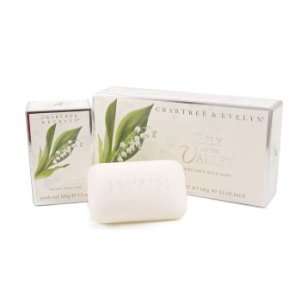  Crabtree & Evelyn   Lily of the Valley 3 Soap Set: Beauty
