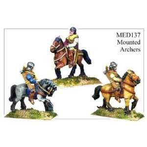  28mm Historicals   Medieval Mounted Archers Toys & Games