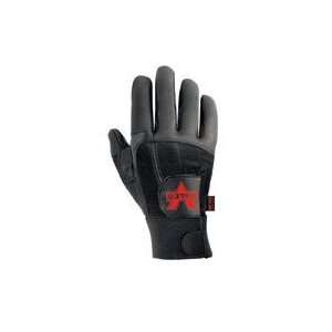  Valeo Medium Black Pro Full Finger Premium Leather Anti 
