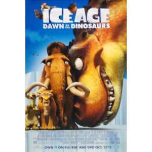  Ice Age: Dawn of the Dinosaurs Movie Poster 27 X 40 