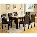 Dark Walnut Finish 7 Piece Dining Set items in 24 7 Shop at Home store 