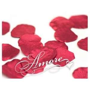   Wedding Silk Rose Petals Crimson Red   Metallic Red: Everything Else