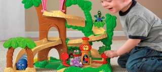 New Fisher Price World of Jungle Junction Roadway Playset Baby Fun 