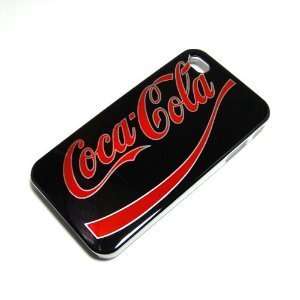  Coca Cola  Black with Red Styling   for iPhone 4 + Free 