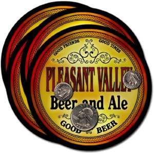 Pleasant Valley, MO Beer & Ale Coasters   4pk
