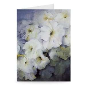 Petunia Snowball by Karen Armitage   Greeting Card (Pack of 2)   7x5 