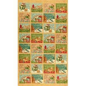  45 Wide Love Is Panel Green Fabric By The Panel Arts 