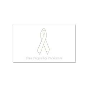 Teen Pregnancy Prevention Awareness Rectangular Sticker