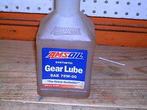 HARLEY 75/90 AMSOIL SYNTHETIC GEAR LUBE  