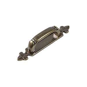  Tuscany Collection Dover D Handle W/Backplate, 2 1/2 C C 