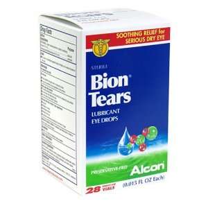 Bion Tears Lubricant Eye Drops, Single Use Vials   28 ea 