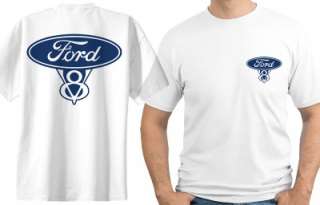  is for our Ford V8 Vintage Logo T shirt Design. (When the V8 engine 