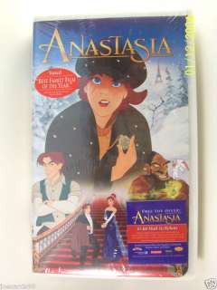 ANASTASIA VHS NEW & SEALED WITH MEMORY BOOK MEG RYAN 086162276439 