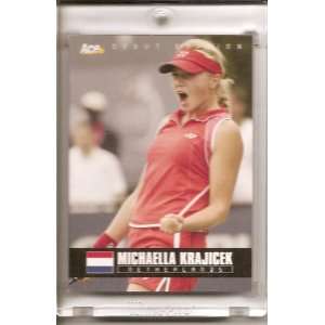  2005 Ace Authentic Michaella Krajicek Netherlands #69 Tennis 