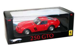 ELITE HOT WHEEL FERRARI 250 GTO 250GTO DIECAST 1/18 RED  