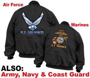 USAF Jacket   USMC Jacket  Navy Seals Jacket USN Jacket  