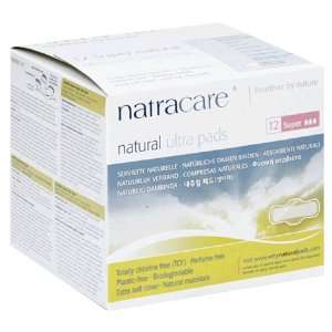 Natracare Natural Ultra Pads, Super, 12 pads Health 