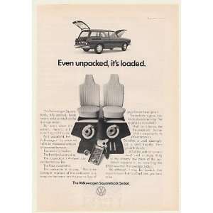   Squareback Sedan Unpacked Loaded Print Ad (50938): Home & Kitchen