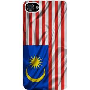 Rikki KnightTM Malaysia Flag White Hard Case Cover for 