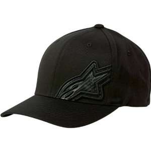 Alpinestars CF Astar Mens Flexfit Casual Wear Hat/Cap   Black / Large 