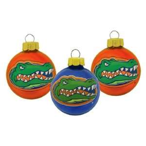  University of Florida Christmas Ornaments   Set of 3