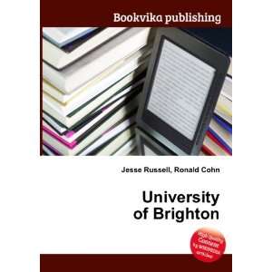  University of Brighton Ronald Cohn Jesse Russell Books