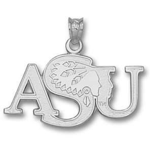  Arkansas State Indians ASU Pendant (Silver) Sports 